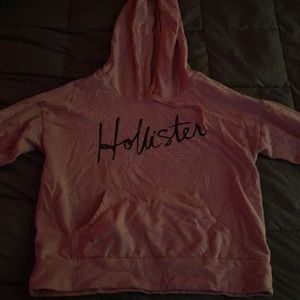 Light pink hollister sweatshirt